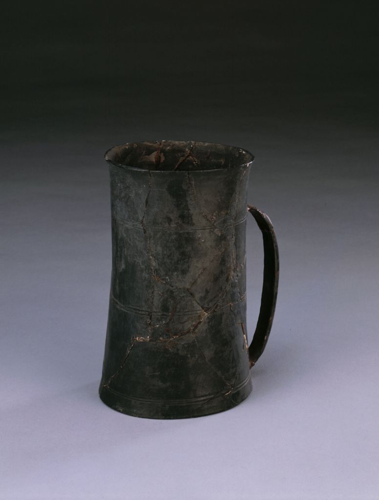 图片[1]-Longshan culture black pottery single cup-China Archive